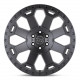 Black Rhino aluminum wheels Black Rhino WARLORD platišče 20x9 5x139.7 78.1 ET0, Matte Gun Metal | race-shop.si