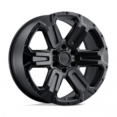 Black Rhino aluminum wheels Black Rhino WANAKA platišče 20x9 6x139.7 112.1 ET12, Matte Black | race-shop.si
