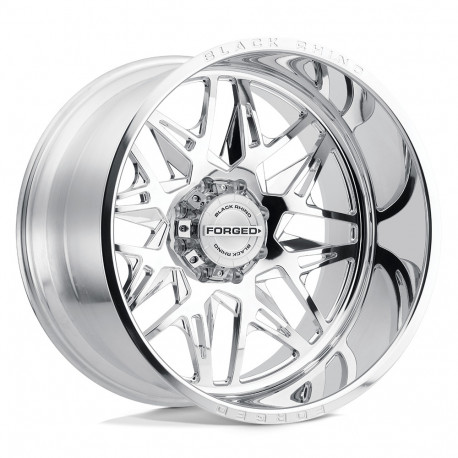 Black Rhino aluminum wheels Black Rhino TWISTER platišče 22x14 8x170 125.1 ET-76, Srebrna | race-shop.si