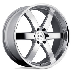Black Rhino PONDORA platišče 24x10 6x139.7 112.1 ET25, Srebrna