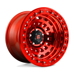 Fuel D100 ZEPHYR BEADLOCK platišče 17x9 6x139.7 106.1 ET-15, Ciny Red