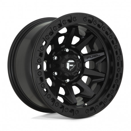 Fuel aluminum wheels Fuel D114 COVERT BEADLOCK platišče 17x9 5x150 110.1 ET-15, Matte Black | race-shop.si