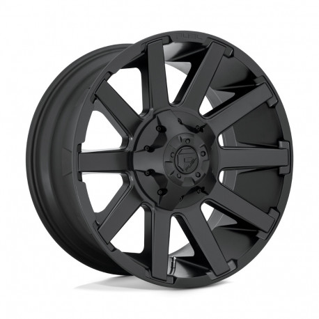 Fuel aluminum wheels Fuel D437 CONTRA platišče 20x10 8x165.1 125.1 ET-18, Satin Black | race-shop.si