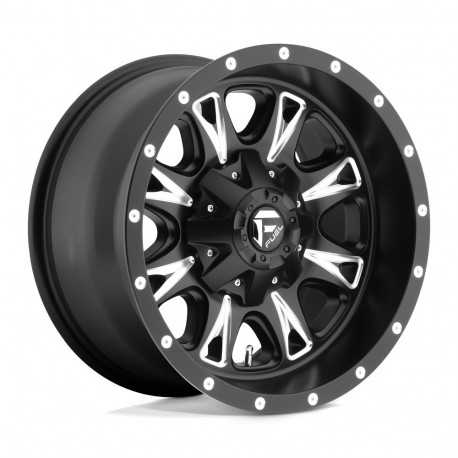 Fuel aluminum wheels Fuel D513 THROTTLE platišče 17x6.5 8x200 142 ET-140, Matte Black | race-shop.si