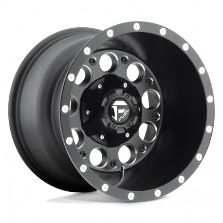 Fuel aluminum wheels Fuel D525 REVOLVER platišče 15x10 6x139.7 108 ET-43, Matte Black | race-shop.si