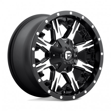 Fuel aluminum wheels Fuel D541 NUTZ platišče 20x10 8x165.1 125.1 ET-24, Matte Black | race-shop.si