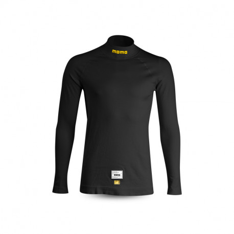 Spodnje perilo MOMO PRO nomex ognjevarna podmajica z visokim ovratnikom, FIA homologirano, črna | race-shop.si