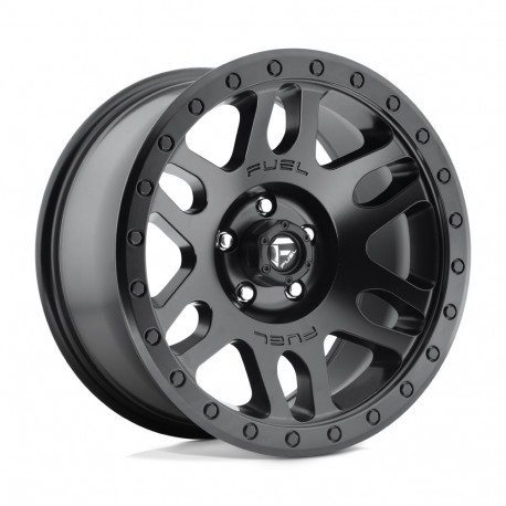 Fuel aluminum wheels Fuel D584 RECOIL platišče 17x8.5 5x127 78.1 ET-6, Matte Black | race-shop.si