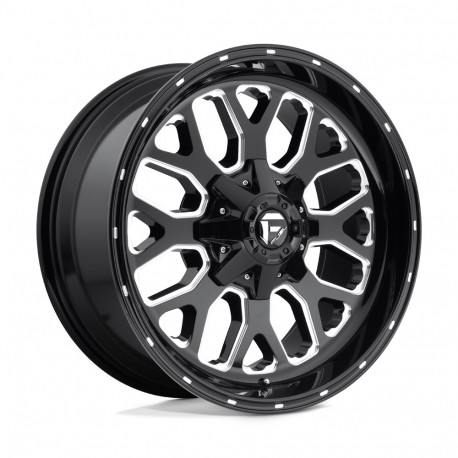 Fuel aluminum wheels Fuel D588 TITAN platišče 18x9 6x135/6x139.7 106.1 ET20, Gloss Black | race-shop.si