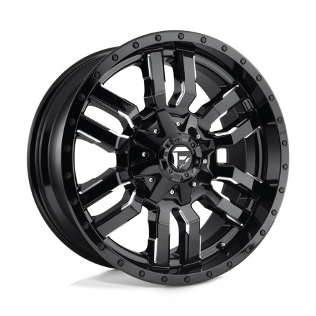 Fuel aluminum wheels Fuel D595 SLEDGE platišče 22x10 8x165.1 125.1 ET-18, Gloss Black | race-shop.si