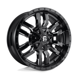 Fuel D595 SLEDGE platišče 22x12 8x180 124.2 ET-44, Gloss Black