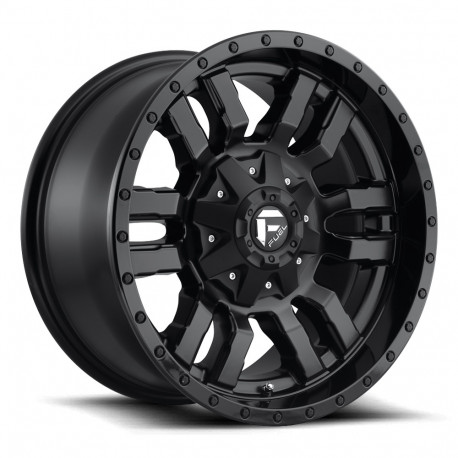 Fuel aluminum wheels Fuel D596 SLEDGE platišče 18x9 8x180 124.2 ET1, Matte Black | race-shop.si