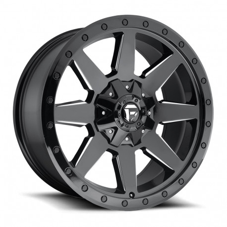 Fuel aluminum wheels Fuel D597 WILDCAT platišče 20x10 8x170 125.1 ET-18, Gloss Black | race-shop.si