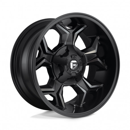 Fuel aluminum wheels Fuel D605 AVENGER platišče 20x10 8x165.1 125.1 ET-18, Matte Black | race-shop.si