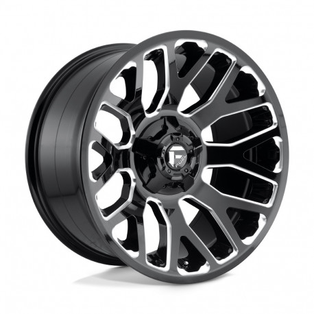 Fuel aluminum wheels Fuel D607 WARRIOR platišče 20x9 8x180 124.2 ET20, Gloss Black | race-shop.si