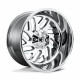 Fuel aluminum wheels Fuel D609 TRITON platišče 22x10 6x135/6x139.7 106.1 ET-19, Krom | race-shop.si