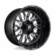 Fuel aluminum wheels Fuel D611 STROKE platišče 18x9 5x139.7/5x150 110.1 ET1, Gloss Black | race-shop.si