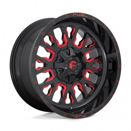 Fuel aluminum wheels Fuel D612 STROKE platišče 22x10 6x135/6x139.7 106.1 ET-19, Gloss Black | race-shop.si