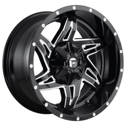 Fuel D613 ROCKER platišče 20x10 8x165.1 125.1 ET-18, Gloss Black