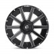 Fuel aluminum wheels Fuel D616 CONTRA platišče 20x9 8x170 125.1 ET1, Matte Black | race-shop.si