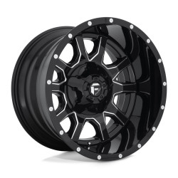 Fuel D627 VANDAL platišče 20x12 8x165.1 125.1 ET-43, Gloss Black