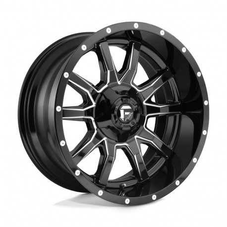 Fuel aluminum wheels Fuel D627 VANDAL platišče 20x9 5x139.7/5x150 110.1 ET1, Gloss Black | race-shop.si