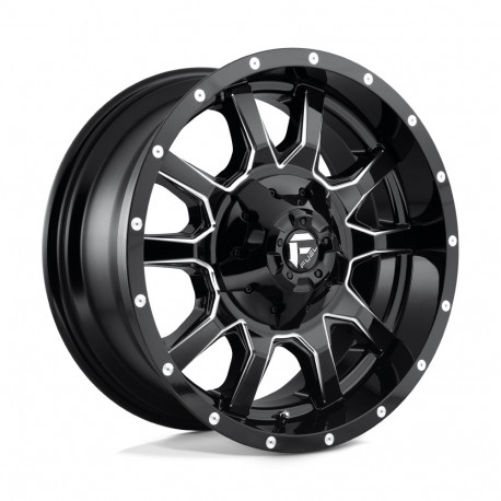 Fuel aluminum wheels Fuel D627 VANDAL platišče 20x9 8x165.1 125.1 ET20, Gloss Black | race-shop.si