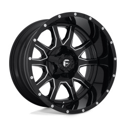 Fuel D627 VANDAL platišče 22x12 8x170 125.1 ET-43, Gloss Black