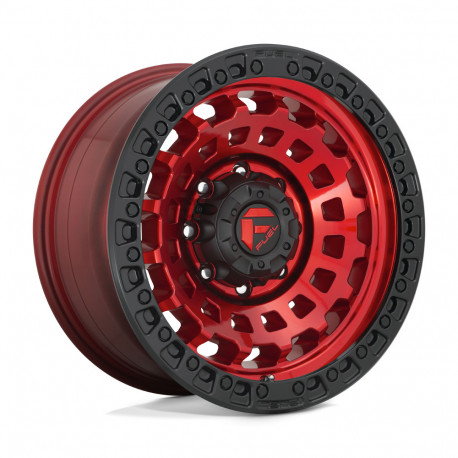 Fuel aluminum wheels Fuel D632 ZEPHYR platišče 17x9 8x165.1 125.1 ET-12, Ciny Red | race-shop.si