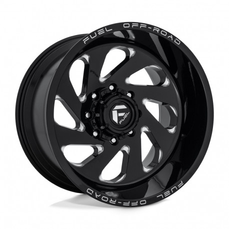 Fuel aluminum wheels Fuel D637 VORTEX platišče 20x10 5x127 78.1 ET-18, Gloss Black | race-shop.si