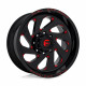 Fuel aluminum wheels Fuel D638 VORTEX platišče 20x10 8x180 124.2 ET-18, Gloss Black | race-shop.si