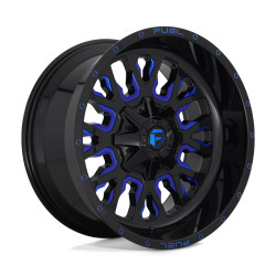 Fuel D645 STROKE platišče 18x9 8x165.1 125.1 ET-12, Gloss Black