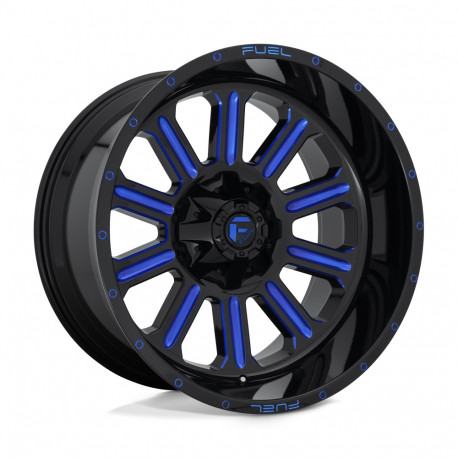Fuel aluminum wheels Fuel D646 HARDLINE platišče 22x12 6x135/6x139.7 106.1 ET-44, Gloss Black | race-shop.si