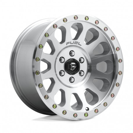 Fuel aluminum wheels Fuel D647 VECTOR platišče 17x9 5x127 78.1 ET-12, Srebrna | race-shop.si