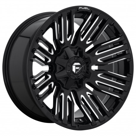 Fuel aluminum wheels Fuel D649 SCHISM platišče 20x9 5x114.3/5x127 78.1 ET1, Gloss Black | race-shop.si