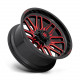 Fuel aluminum wheels Fuel D663 IGNITE platišče 22x12 8x165.1 125.1 ET-43, Gloss Black | race-shop.si