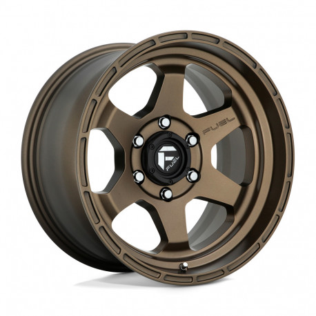 Fuel aluminum wheels Fuel D666 SHOK platišče 20x9 6x139.7 106.1 ET1, Matte Bronze | race-shop.si