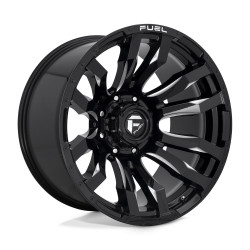 Fuel D673 BLITZ platišče 22x12 8x180 125.1 ET-44, Gloss Black