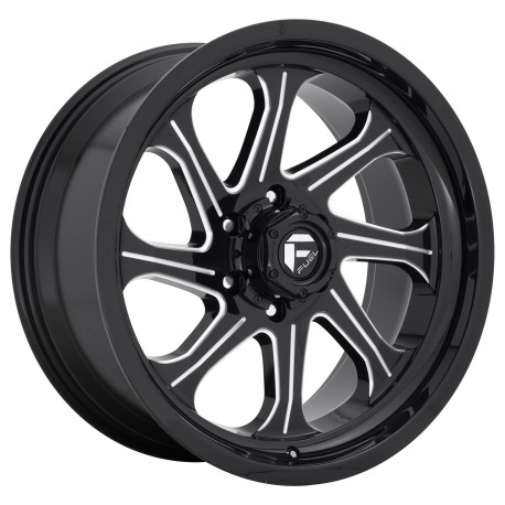 Fuel aluminum wheels Fuel D676 SEEKER platišče 20x9 6x139.7 106.1 ET1, Gloss Black | race-shop.si