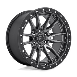 Fuel D680 REBEL platišče 20x10 6x139.7 106.1 ET-18, Matte Gun Metal