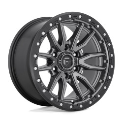 Fuel D680 REBEL platišče 22x12 8x165.1 125.1 ET-44, Matte Gun Metal