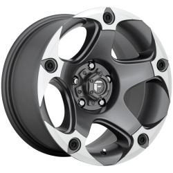 Fuel D684 MENACE platišče 17x9 6x139.7 106.1 ET1, Matte Gun Metal