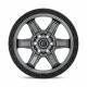 Fuel aluminum wheels Fuel D698 KICKER platišče 17x9 6x114.3 66.06 ET12, Matte Gun Metal | race-shop.si