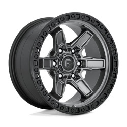 Fuel D698 KICKER platišče 18x9 6x139.7 106.1 ET1, Matte Gun Metal