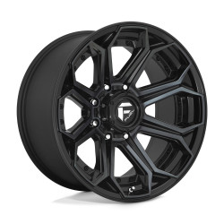 Fuel D704 SIEGE platišče 20x9 8x165.1 125.1 ET1, Črna