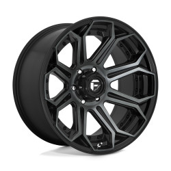 Fuel D704 SIEGE platišče 22x10 6x135 87.1 ET-18, Črna