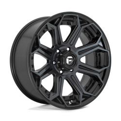 Fuel D704 SIEGE platišče 22x12 5x150 110.1 ET-44, Črna