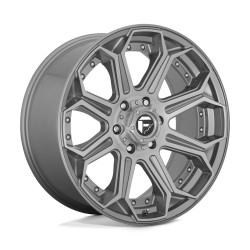 Fuel D705 SIEGE platišče 24x12 8x165.1 125.1 ET-44, Gun Metal