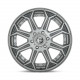 Fuel aluminum wheels Fuel D705 SIEGE platišče 24x12 8x165.1 125.1 ET-44, Gun Metal | race-shop.si