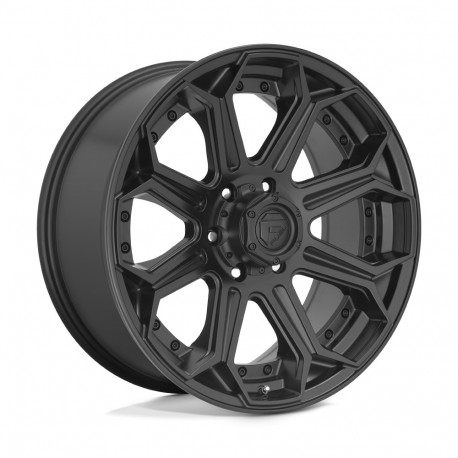 Fuel aluminum wheels Fuel D706 SIEGE platišče 18x9 6x139.7 106.1 ET1, Matte Black | race-shop.si